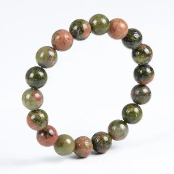 10mm size natural beads charms stretch bracelet jewelry for Friend gift