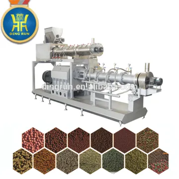 Automatic catfish food extruder machinery plant production line