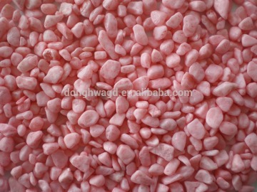 Garden pink decorative stone 3-5mm