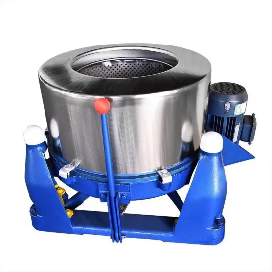 Washed Vegetable & Fruit Dehydrator: Centrifugal Spinner Food Dryer Drum Machine