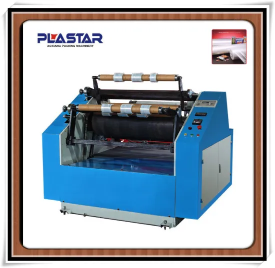 aluminum foil roll rewinding machine