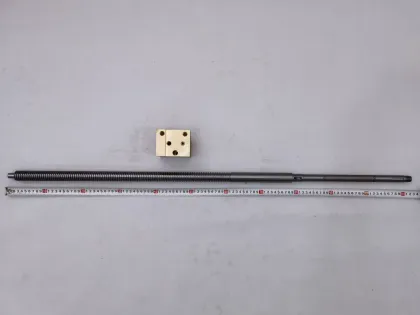 DMTG Dalian Machine CW6180E Manual Lathe Machine Lead Screw 1112mm Nut