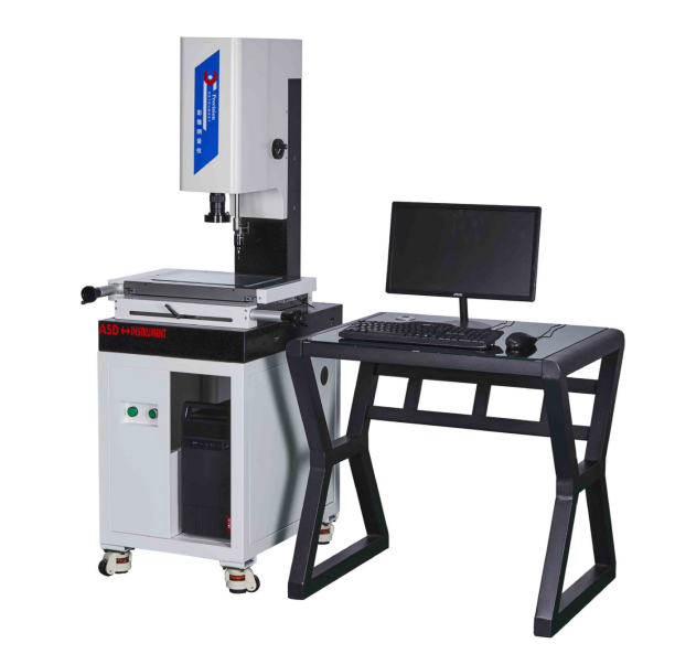 High precision optical projector size measuring instrument