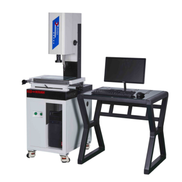 High precision optical projector size measuring instrument