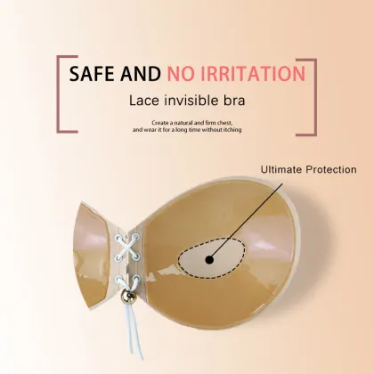 Amelie Stock Self Adhesive Invisible Lace Bra