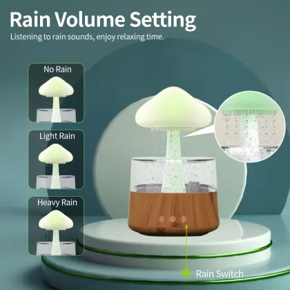 Wholesale Raindrop Humidifier: An Ultrasonic Atomization Essential Oil Aromatherapy Machine
