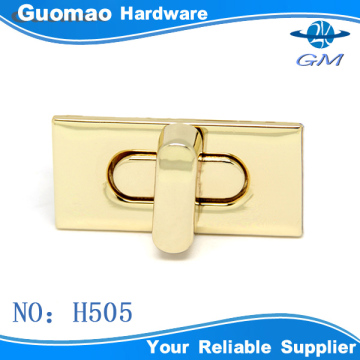 rectangle design twist n turn lock zccessies for handbag