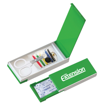 Custom Logo Printing Plastic PP Bandage Box with Sewing Kit Set