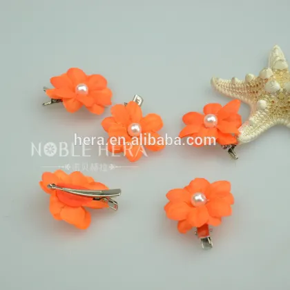 hot sale pearl flower sublimation hairpin