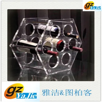 shabby chic wooden wine rack