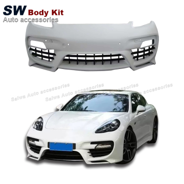 High-Quality SW Style Car Bumper Grille for Porsche Panamera 970.1/970.2 Front Bumper Upgrade