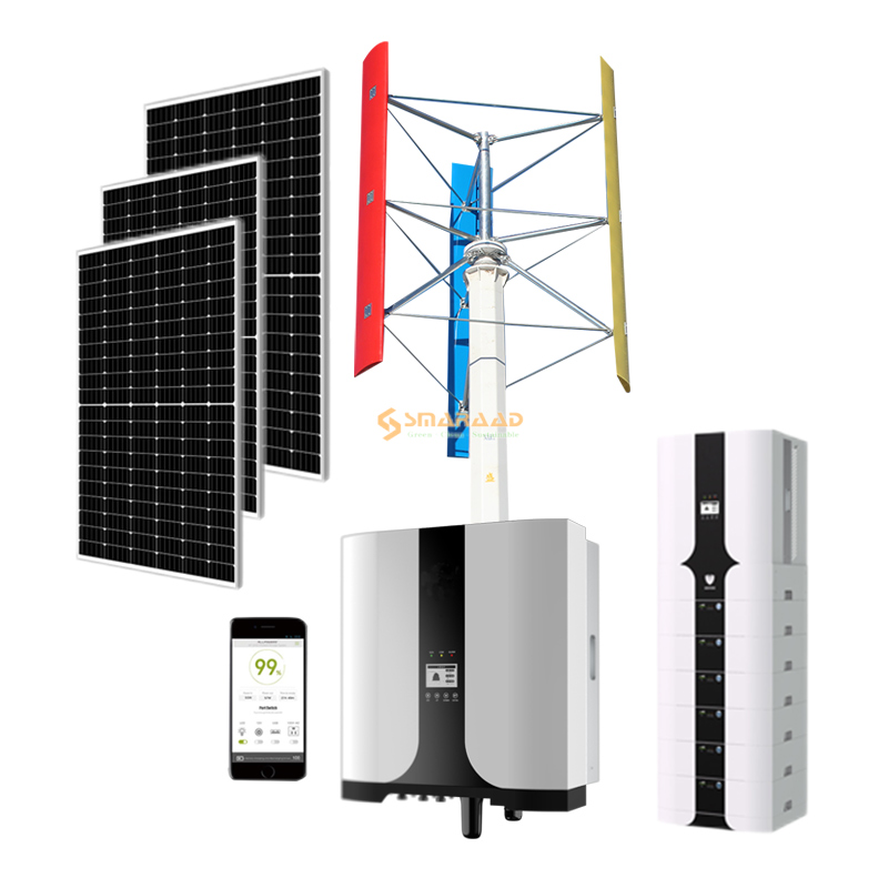 Free Arts Off Grid Solar wind Hybrid 20KW Solar System丨High