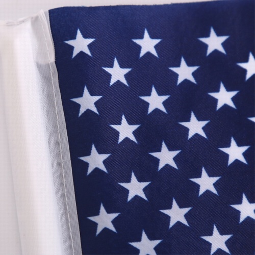 Custom 100% Polyester USA Hand Flag