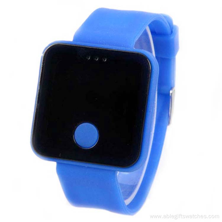 Digital Watches Silicone Bracelet LED Digital Watch