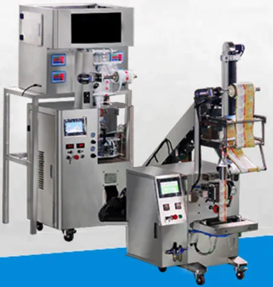 Nylon Bag Packaging Machinery - Triangular Green Tea Pouch Filling and Sealing Machine