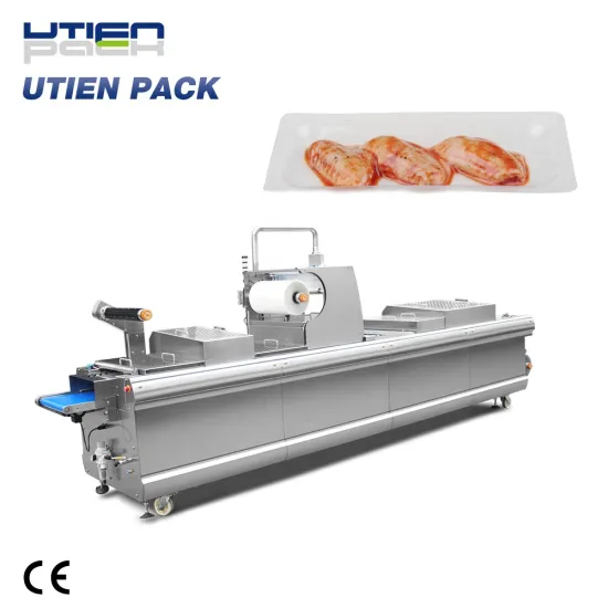 High-Auto Less-Labor Vacuum Skin Packaging Machine for Meat/Poultry