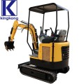 Компактный Kingkong 17 мини -экскаватор с властью