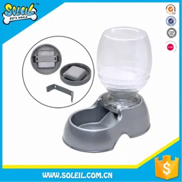 2016 New Design PP & PE Plastic Pet Water Dispenser And Food Dispenser