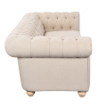 Salon de haute qualité Sofricic Tissu Soft Tissu Velvet Chesterfield Tinfted Tirt Bouton Pull Sofa