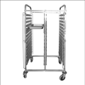 Steel Bakery Trolley Stainless Steel 304 Double-Line GN Pan Trolley Manufactory