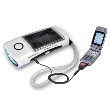 Portable Solar Flashlight Radio Charger---Eagle