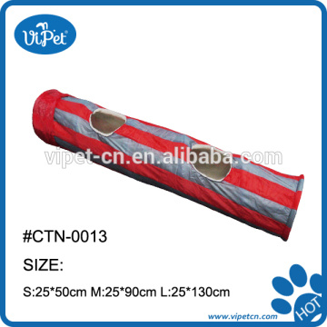 Cat tunnel with Rustle Paper stripe