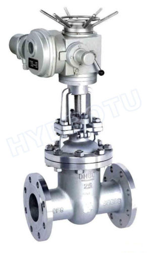 Dn50 - 1600 Mm Electric / Manual Flanged Gate Valve /sluice Valve For Hydropower Project