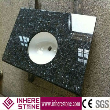 Top grade blue pearl bathroom sink