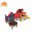 HPL Bridge Slide Outdoor Playground Equipment