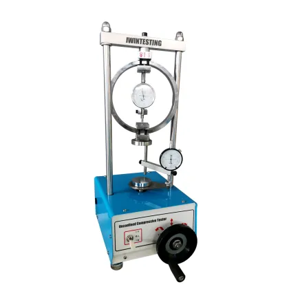 UCS Soil Test Procedure: Unconfined Compressive Strength Tester
