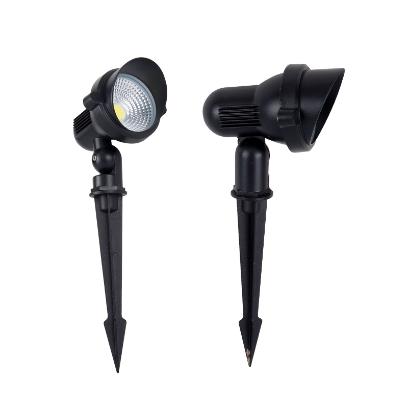 Alumínio 10W COB exterior LED spot light jardim