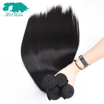 Hot Product Straight Virgin Bulk Human Hair Weave Bundles
