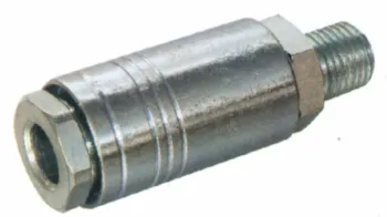 Brass Or Steel Thread Hydraulic Pneumatic Air Quick Couplers With Chrome Plated Ty18