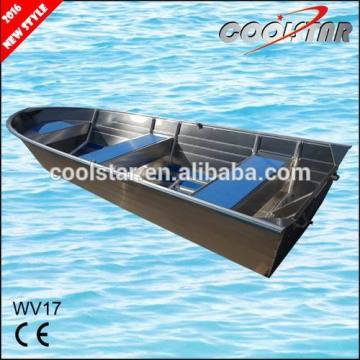 2016 New Stytle 17ft large all welded aluminum boats for sale