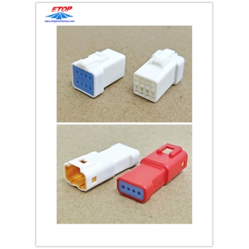 Conector JWPF extraíble impermeable rojo