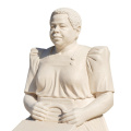 White Marble Memorial Art for Timeless Home Decor