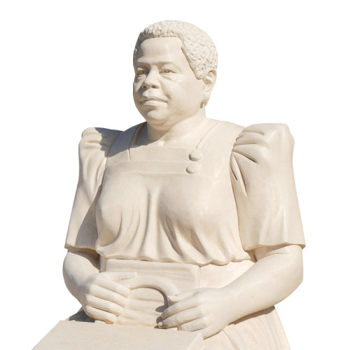 White Marble Memorial Art for Timeless Home Decor