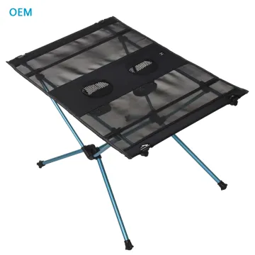 Portable Lightweight Folding Aluminum Camping Picnic Table for Hiking and Travel