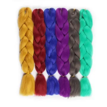 expression braiding hair Jumbo Braid 82 inch 165g/pcs synthetic expression Braiding Hair Heat Fiber