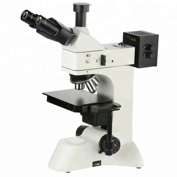 50x-600x Trinocular Transmitted and Reflected Metallography Microscope: High Magnification Analysis Tool
