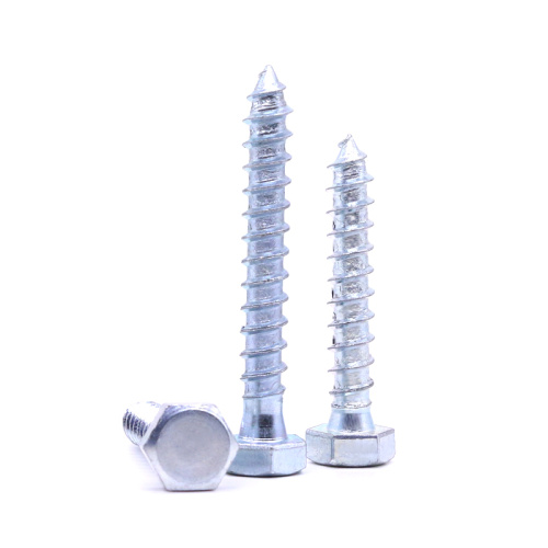 Earth Screw Ground Anchors DIN 571 Stainless Steel Hexagon Head Wood Screws Manufactory