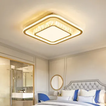 Modern LED Ceiling Lamps: Indoor Decorative Lights with Remote Control