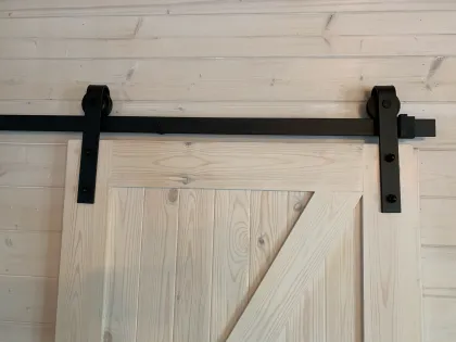 Sliding Door Hardware Rail Track System Slide Kits