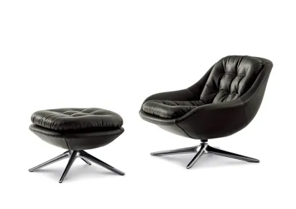 KENDALL Leather Leisure chair