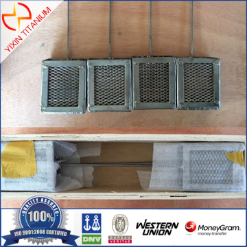 Gr2 9Titanium Anode Basket 90*75*36mm
