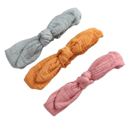Baby Girl Boy Headbands: Bow & Turban Hair Accessories for Newborn to Children