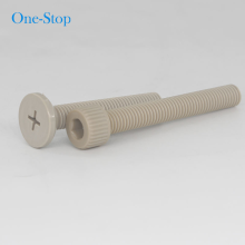 High strength injection molding plastic PEEK screws