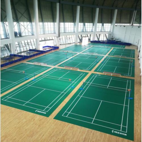 Lantai Badminton PVC Profesional