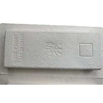 Disposable Pulp Molded Clamshell Paper Box Tea Packaging