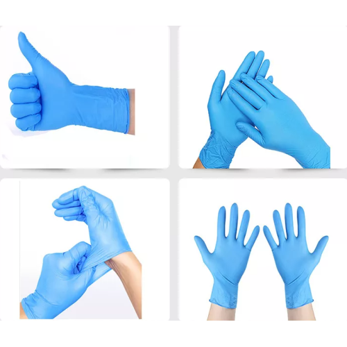 Guantes de examen médico de nitrilo